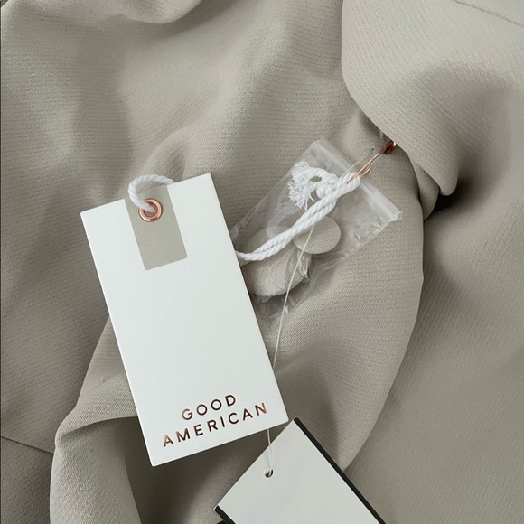 NWT Good American Peyote Boyfriend Oversized Tan Creme Blazer Size S/M - Picture 13 of 16